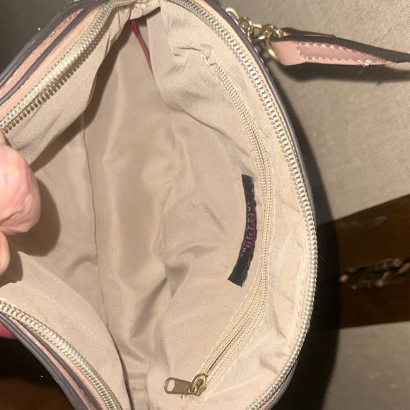 Trina by Trina Turk Pink and Coral Crossbody Bag - Picture 8 of 9